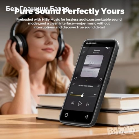 Нов Bluetooth MP3 плейър 160GB HiFi аудио WiFi Android система за музика, снимка 3 - MP3 и MP4 плеъри - 52698886