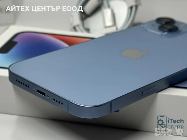 iPhone 14 Plus, 256GB, Blue, 100% батерия, КАТО НОВ, 1г. ГАРАНЦИЯ!, снимка 8 - Apple iPhone - 56005574