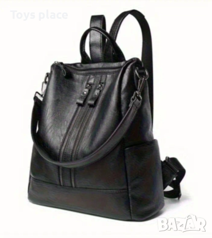 Нова дамска кожена раница 