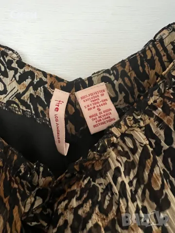 Тигрова рокля , снимка 2 - Рокли - 47721146