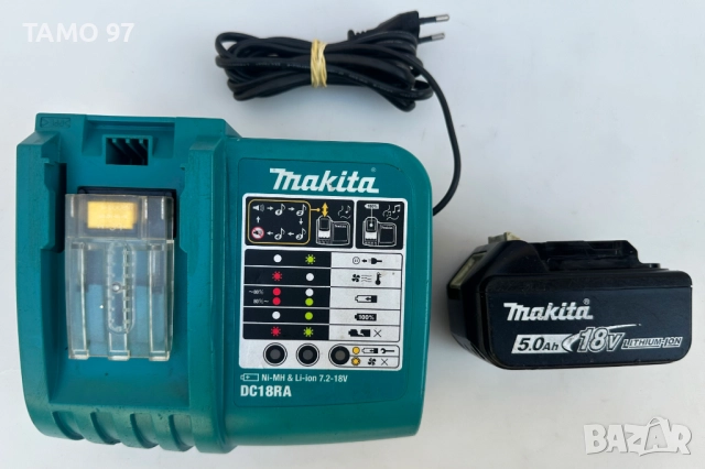 Makita DJR186 - Акумулаторен саблен трион 18V 5.0Ah, снимка 7 - Други инструменти - 51604364