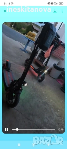 Електрическа тротинетка Kirin M4 , снимка 4 - Скейтборд, ховърборд, уейвборд - 52485018