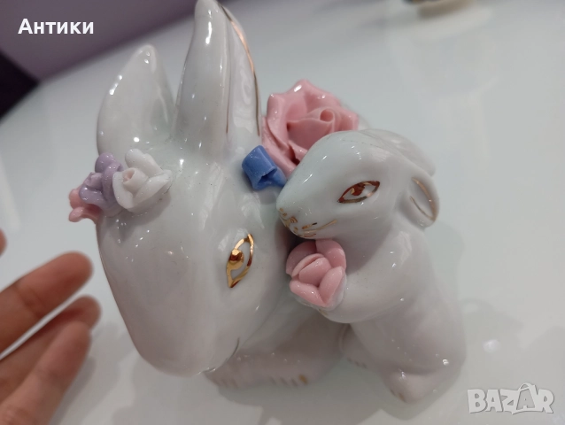 Порцеланова стара прекрасна фигура , снимка 15 - Декорация за дома - 52661514