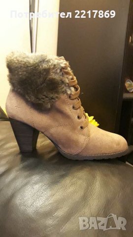   Немски боти "Tamaris "N40 естествена кожа 