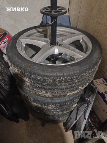 джанти 18 5/112 j7.5 et45. ц.б. 67.1с втулки за 57.1, снимка 5 - Гуми и джанти - 54202541