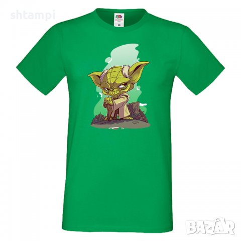 Мъжка тениска Star Wars Yoda Star Wars Игра,Изненада,Подарък,Геймър, , снимка 14 - Тениски - 36809948