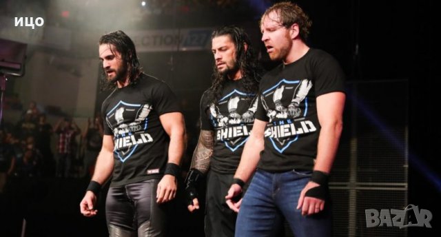  Тениска кеч WWE The Shield 3 модела мъжки и детски , снимка 5 - Тениски - 20346353