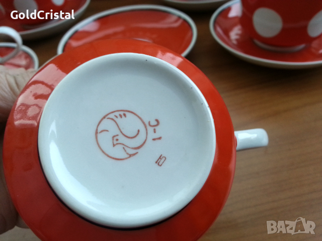 Руски порцелан чаши за чай, снимка 3 - Други ценни предмети - 36437826
