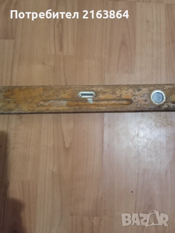  стар дървен нивелир, снимка 3 - Антикварни и старинни предмети - 50462206