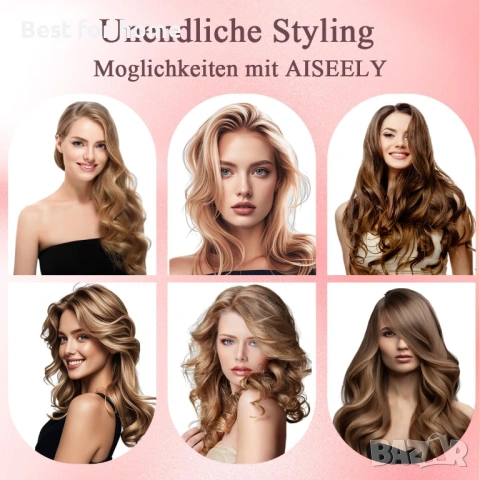 32 мм преса за коса с вълни, снимка 7 - Друга електроника - 54157317