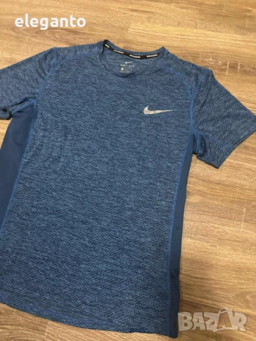 Оригинална мъжка тениска Nike NK DRY MILER TOP SS COOL , L размер, снимка 5 - Тениски - 50898593