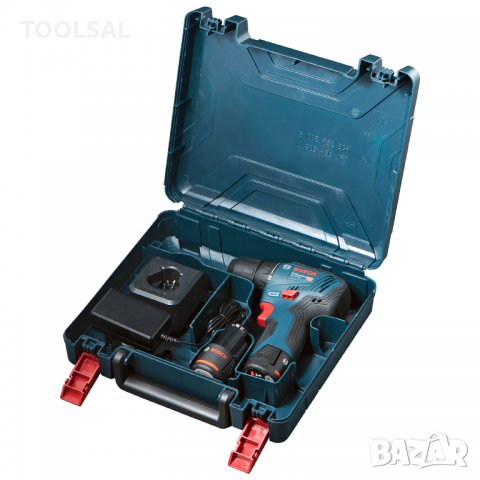 Винтоверт Bosch акумулаторен безчетков 12 V, 2 Ah, 30 Nm, 0.8-10 мм, GSR 12V-30, снимка 2 - Винтоверти - 34036958