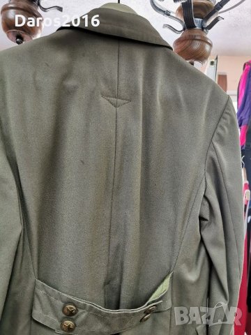 Стар военен шлифер преди 1989 г, снимка 8 - Други ценни предмети - 30001607