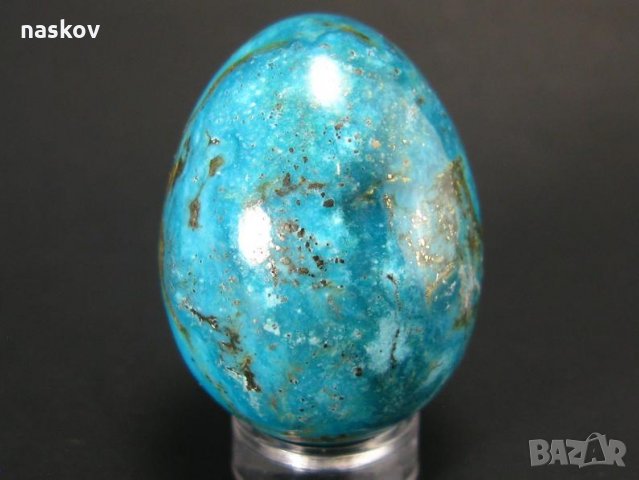 Изключителни яйца от Тюркоаз, Хелиодор, Орпимент с Реалгар, снимка 5 - Колекции - 30467847