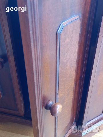 Ретро дървен шкаф масив, снимка 8 - Бюфети - 37343454