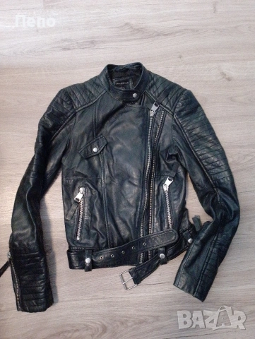Естествено кожа яке, снимка 6 - Якета - 53924525