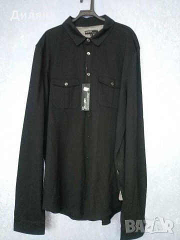 Мъжка блуза нова черна, снимка 1 - Блузи - 31086632
