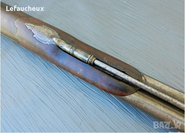 Антика пушка Капсулна двуцевка 20 кал, снимка 5 - Колекции - 54213009