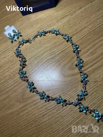 Дамско колие сваровски