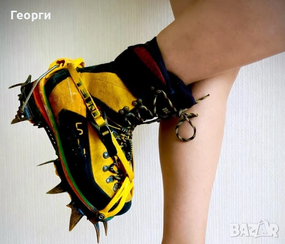 Алпийски котки по модел на Petzl - алпийски котки за лед и сняг. , снимка 4 - Зимни спортове - 53940580