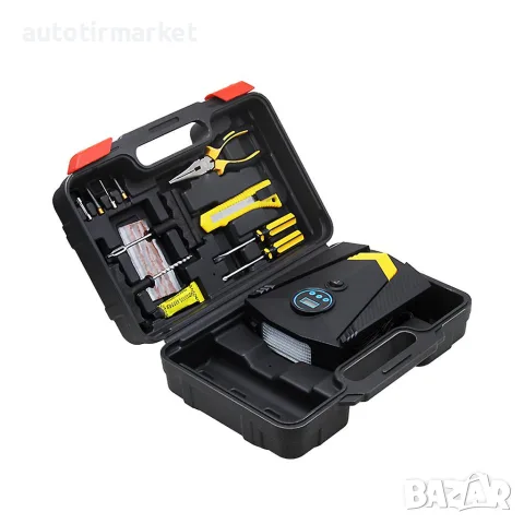 Компресор за кола дигитален в куфар 12V, 120 W – T417
