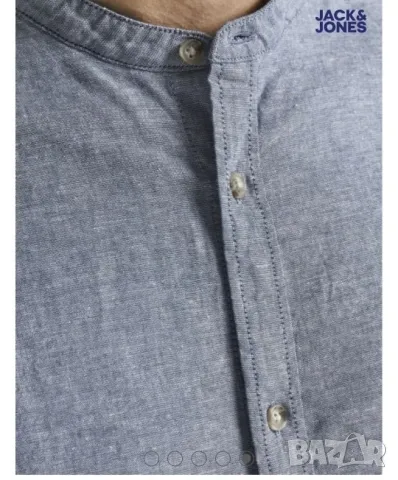 Страхотна мъжка риза JACK & JONES,  размер 4XL, снимка 6 - Ризи - 50305373