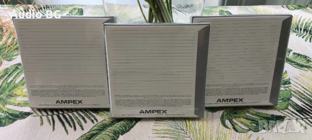 Ролки за магнетофон Ampex 407 reel to reel 5" New, снимка 3 - Декове - 53159086