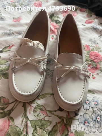 Кожени мокасини Geox