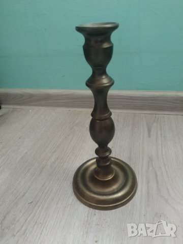 ретро месингов свещник