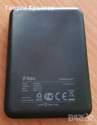 PowerCard 5000mAh(2 бр) - преносима външна батерия, снимка 3 - Външни батерии - 34523419