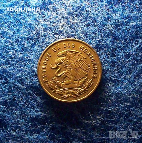 5 центавос 1968 Мексико, снимка 2 - Нумизматика и бонистика - 35213724