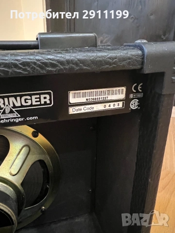 Кубе Behringer, снимка 8 - Ресийвъри, усилватели, смесителни пултове - 54249690