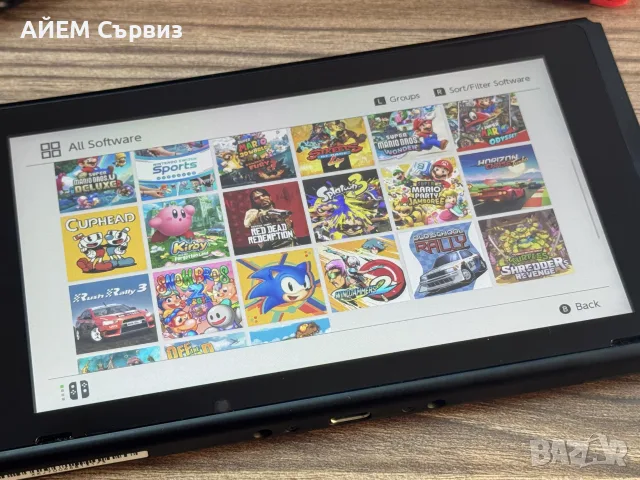 Nintendo Switch с поставен чип и 256GB, снимка 4 - Nintendo конзоли - 55801598