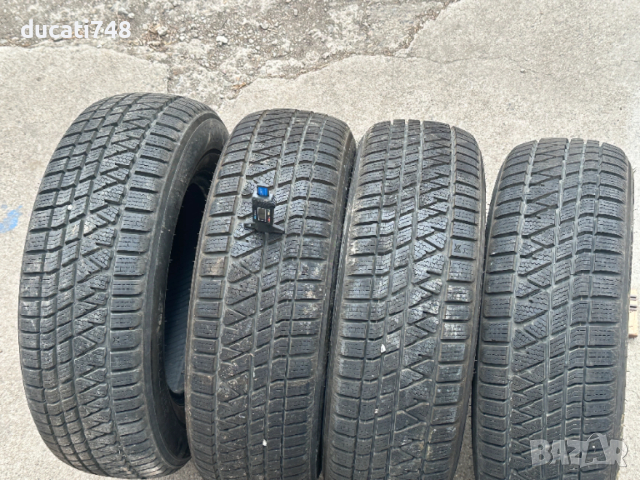4бр. зимни гуми 215/70/15 Kumho WS71 SUV - DOT 2323 Като нови, снимка 6 - Гуми и джанти - 53928727