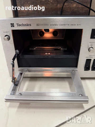 🔊Колекционерски дек тип фурна Technics RS-671 - 1976 г. - Made in Japan - профилактиран🔊, снимка 3 - Декове - 50662347