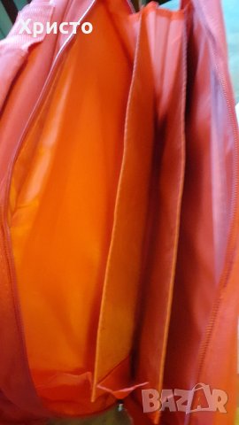 сак чанта червена с презрамка, стабилна и надеждна, снимка 10 - Сакове - 33782666