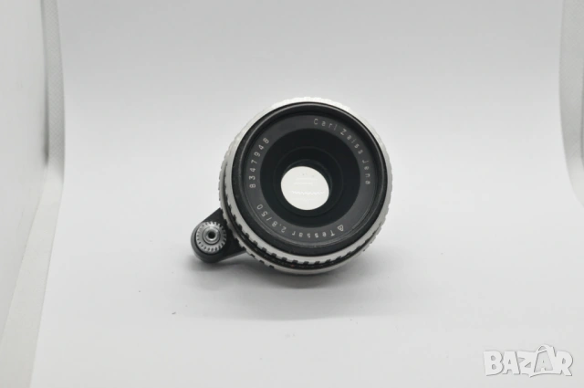 Обектив Carl Zeiss Jena Tessar 2.8/50 за Exakta, снимка 6 - Обективи и филтри - 53290933