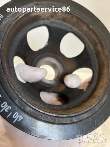 Шайба на колянов вал 2.0K за Mercedes Slk R171 (2005) A2710300003, снимка 2 - Части - 54025669