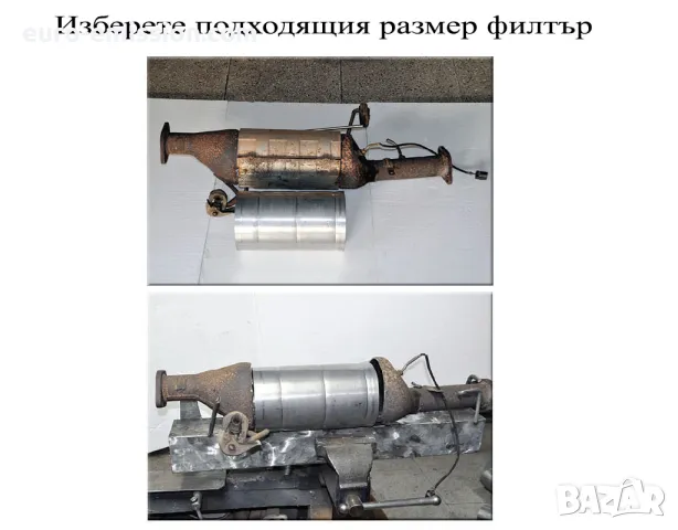DPF MAN067 Ф127мм/L=260мм Филтър за твърди частици, снимка 3 - Части - 48603872