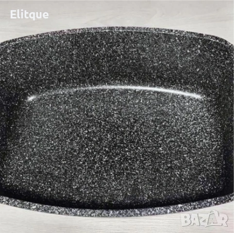 Ростер Goldman с мраморно покритие – правоъгълен съд с капак, 5.5 л и 6.6 л, снимка 3 - Печки, фурни - 53022497