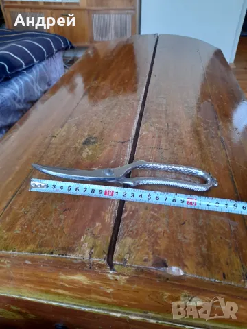 Стара ножица,ножици Verchromt, снимка 2 - Други ценни предмети - 50058082