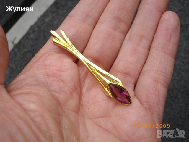 СТАРА БРОШКА, снимка 2 - Антикварни и старинни предмети - 37022462