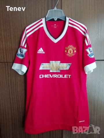 Manchester United Smalling Adidas Premier League оригинална фланелка тениска Манчестър Юнайтед, снимка 2 - Тениски - 38035673