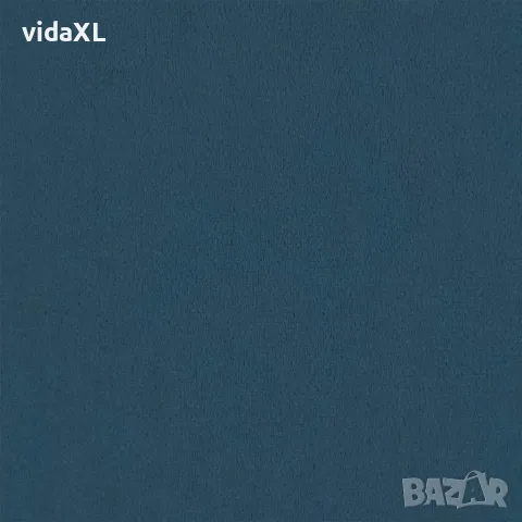 vidaXL Легло с матрак Dover, синьо, 140x190 см, кадифе, снимка 8 - Спални и легла - 56146791