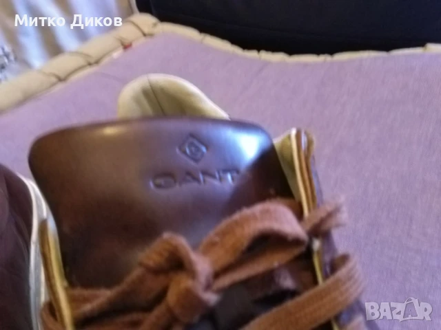 Gant модел Mc Julien маркови маратонки №45 UK 10 US 11 стелка 299мм отлични ест.кожа, снимка 10 - Маратонки - 51007605