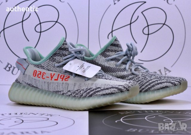 Adidas Yeezy Boost 350 Carbon,Black,Blue Tint,Bred, снимка 13 - Маратонки - 34961203