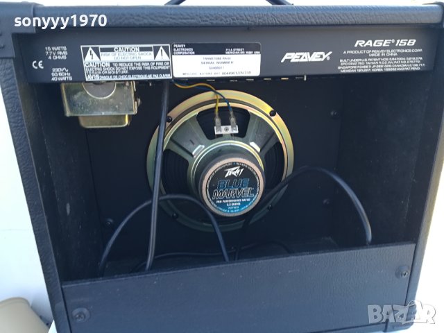 PEAVEY AMPLIFIER-ВНОС SWISS 2602240829, снимка 7 - Ресийвъри, усилватели, смесителни пултове - 44470926