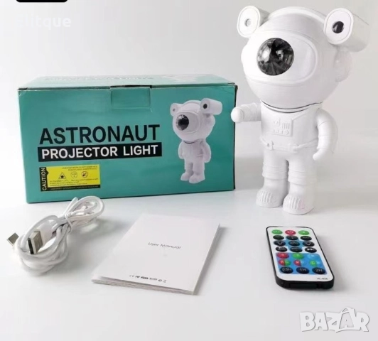 Лампата Астронавт с 12 различни светлинни ефекта е уникален и иновативен предмет 