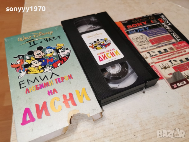 ДИСНИ-ORIGINAL VHS VIDEO TAPE 1412252035, снимка 3 - Други жанрове - 52794404