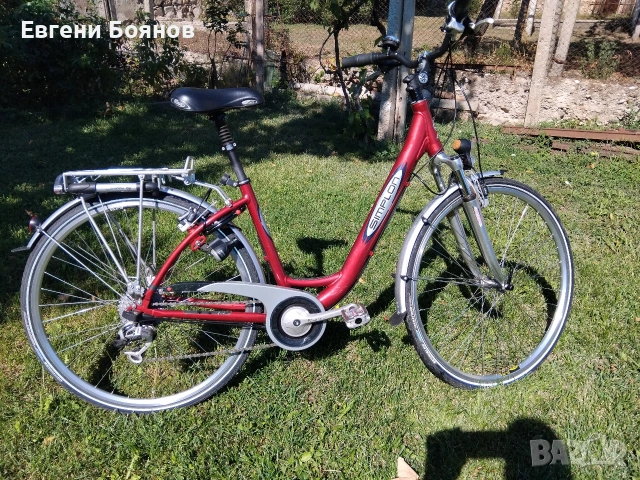 Дамски градски велосипед като нов, снимка 7 - Велосипеди - 54083275